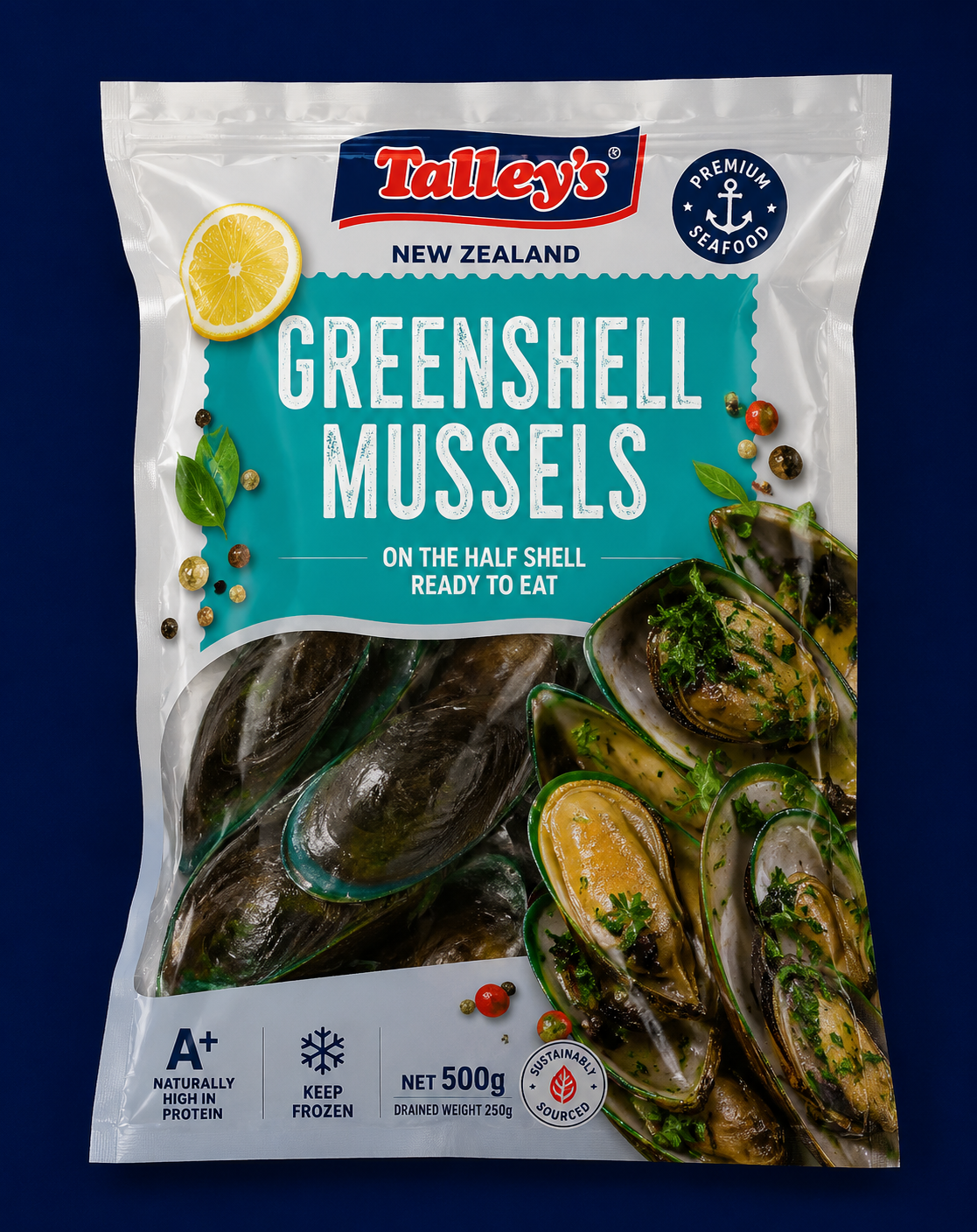 Buy Talleys Greenshell Mussels Cook & Go Online: Fresh Sauces ...